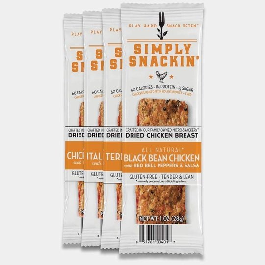 Simply Snackin' Chicken Protein Snack - Variety Pack