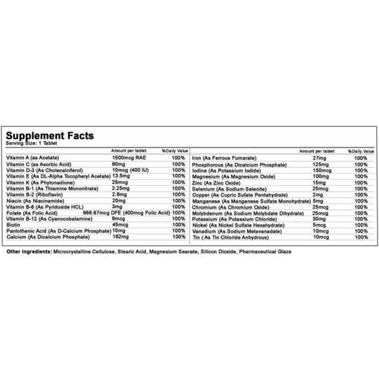 Soma-Vit Multivitamin (30 Tablets) by Doctors Designs