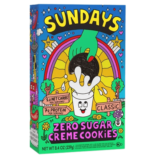 Sundays Zero Sugar Creme Cookies