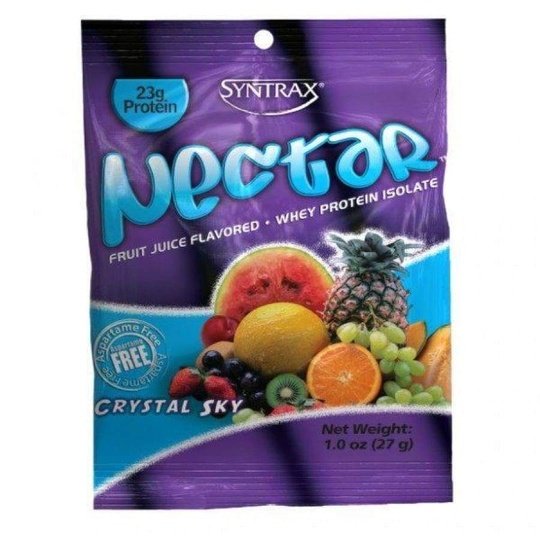 Syntrax Nectar Protein Powder Grab N' Go Box - Crystal Sky (12 Servings)