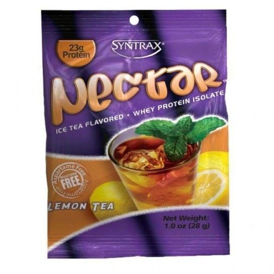 Syntrax Nectar Protein Powder Grab N' Go Box - Lemon Tea (12 Servings)