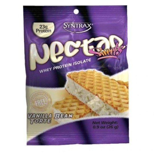 Syntrax Nectar Protein Powder Grab N' Go Box - Vanilla Bean (12 Servings)