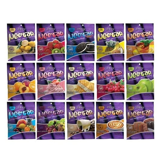 Syntrax Nectar Protein Powder Sampler Variety Bag - All 15 Flavors!