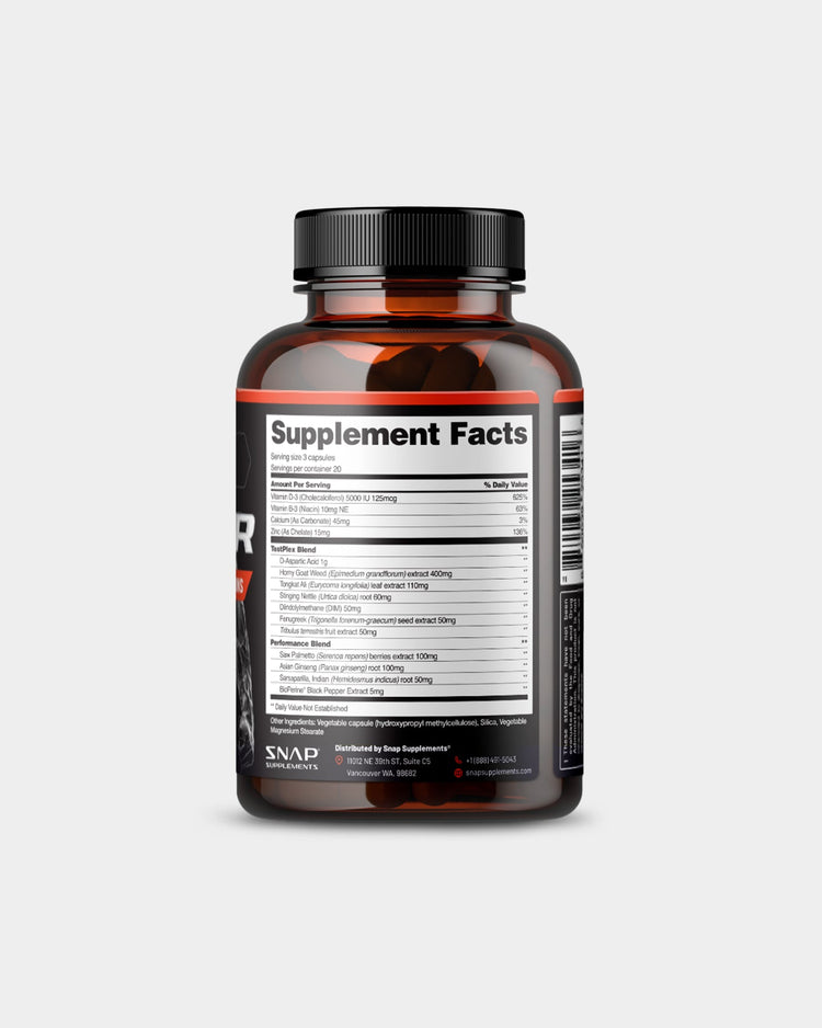 SNAP Supplements Testo Booster