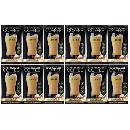 Chike Nutrition High Protein Iced Coffee Single Packets - Available in 10 Flavors!