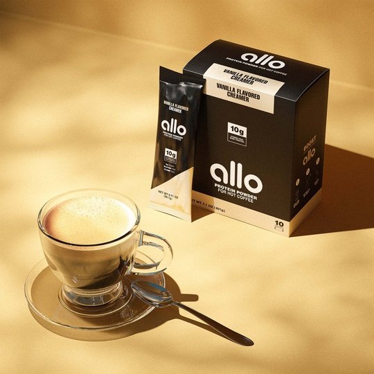 Protein Powder Creamer For Hot Coffee by Allo Nutrition