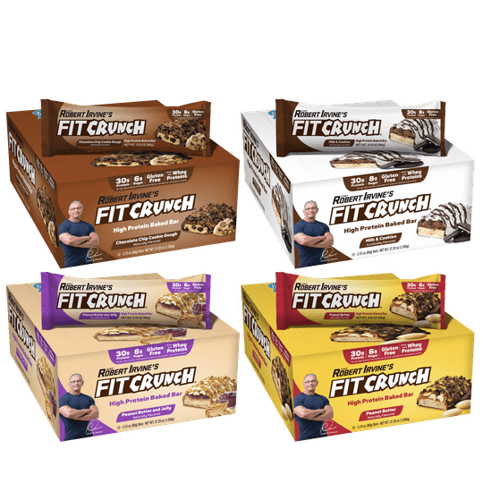 Robert Irvine's Fit Crunch Whey Protein Baked Bar