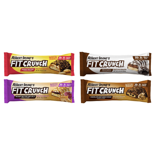 Robert Irvine's Fit Crunch Whey Protein Baked Bar