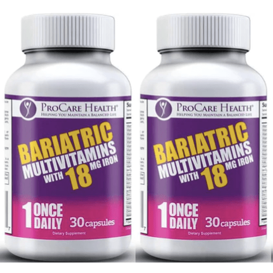 ProCare Health "1 per Day!" Bariatric Multivitamin Capsule with 18mg Iron