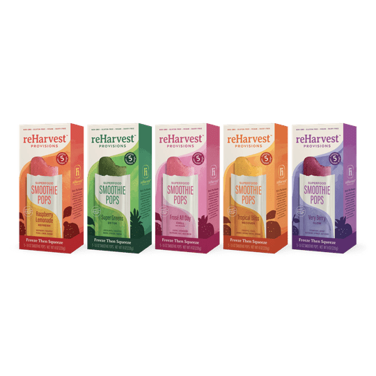 reHarvest Provisions Smoothie Pops - Variety Pack