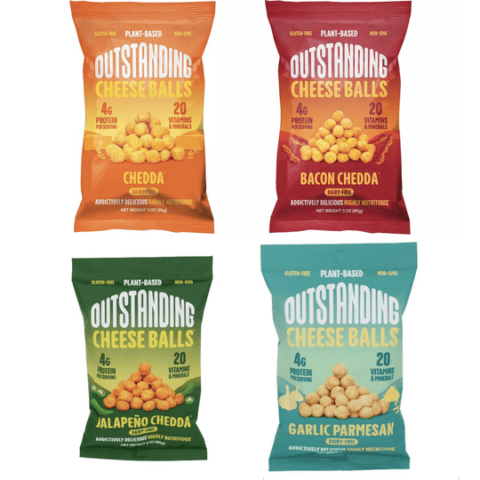 Cheese Balls by Outstanding Foods - Plant Based & Dairy-Free!