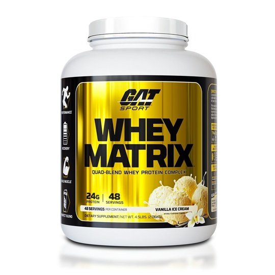 GAT Sport Whey Matrix 48Servings Vanilla Ice Cream